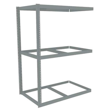Tennsco Boltless Shelving, Add-On, 60x36, 3 Shelf ZLE7-6036A-3