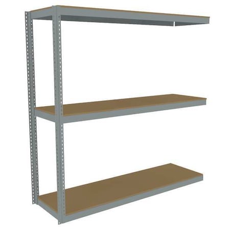 Tennsco Boltless Shelving, 96x18, Particleboard ZLE7-9618A-3D