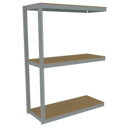 Tennsco Boltless Shelving, 72x18, Particleboard ZLE7-7218A-3D