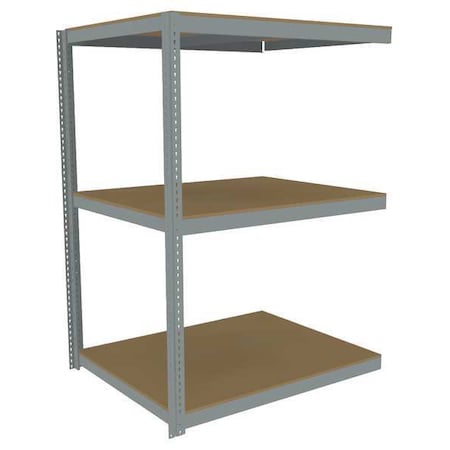 Tennsco Boltless Shelving, 72x42, Particleboard ZLC7-7242A-3D