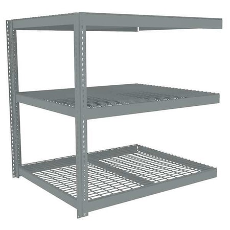 Tennsco Boltless Shelving, Add-On, 60x48, Wire ZLC7-6048A-3W