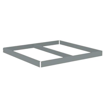 Tennsco Boltless Shelf, 42"D x 42"W x 3-1/4"H, Carbon Steel ZLES-4242