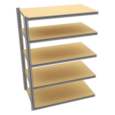 Tennsco Boltless Shelving, 60x36, Particleboard ZB7-6036A-5D