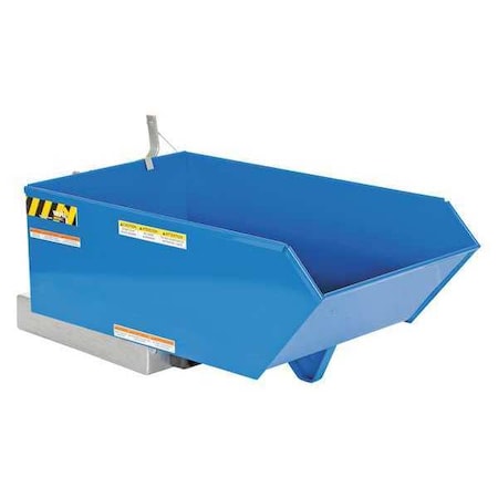 Vestil Self Dump Hopper, Light Duty, 0.25 cu. yd. H-25-LD