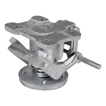 Vestil Top Mount Floor Lock 5 5/8 in Mounting Height 4 1/2in Retracted Height FL-LK-5X