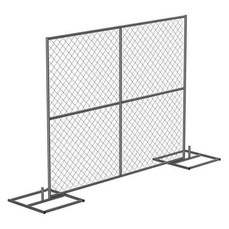 VESTIL Construction Barrier, Starter Unit HRAIL-9072