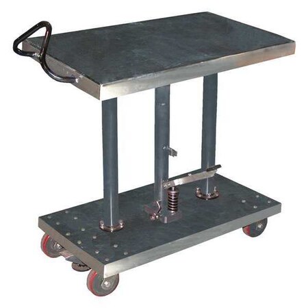 VESTIL 20" X 36" Hydraulic Post Table, Load Cap. 1000 lb. HT-10-2036A-PSS
