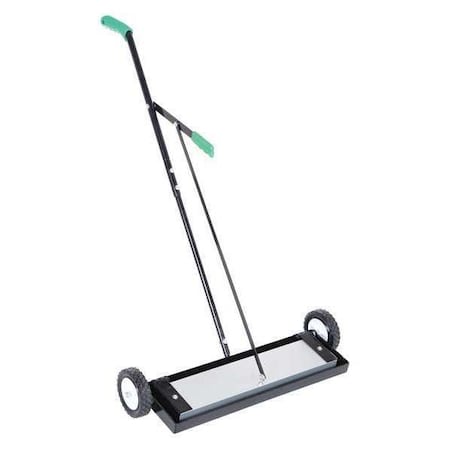 Vestil Magnetic Release Sweeper, 24", 50 lb. MPSR-24-B