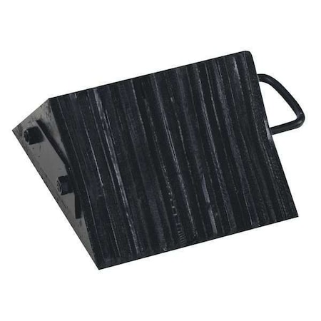 Vestil Laminated, Rubber Wheel Chock, 10x10x5.5 LWC-14