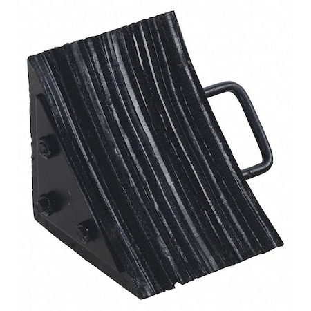 Vestil Laminated, Rubber Chock, 11x7.375x11.25 LWC-15