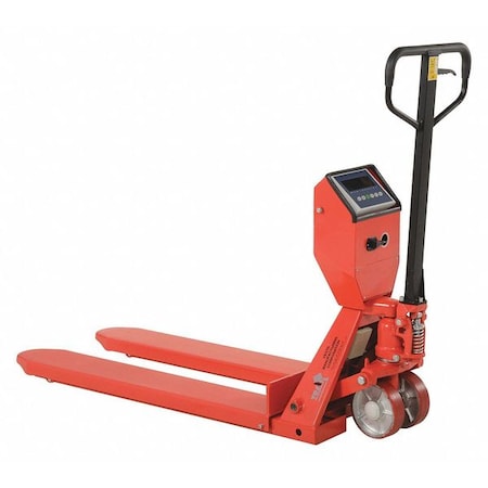 Vestil Low Pro Pallet Truck Scale, 5K, 22.38x48 PM-2048-SCL-LP