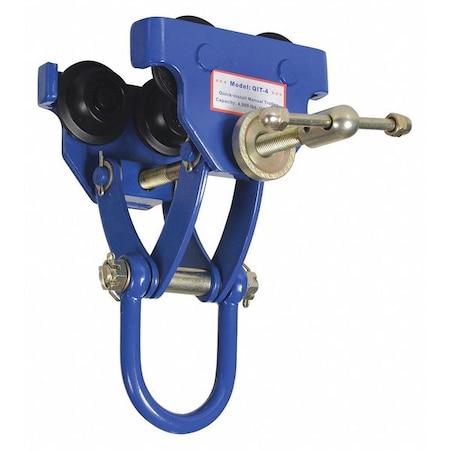 Vestil Manual Trolley, 4000 lb. QIT-4