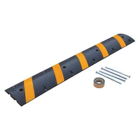 Vestil Speed Bump Heavy Duty Asphalt, 72" SBRY-72-A