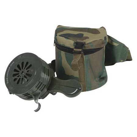 Vestil Siren, Hand Crank, Plastic-Army Green SIREN-100-P-GN