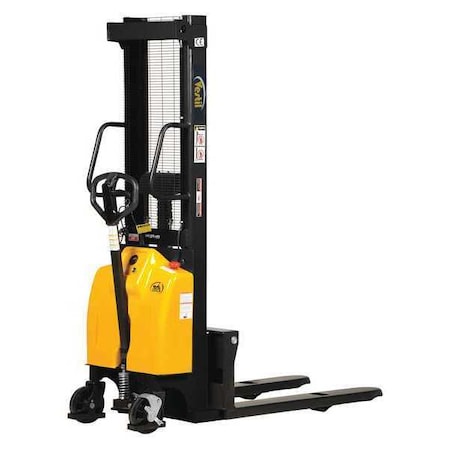 Vestil Hand Pump/Powered Stacker, Load Cap. 2000 lb. SE/HP-63