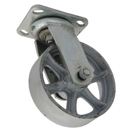 Vestil Caster Steel Swivel 6" dia. x 2" Wide CST-SS-6/2-S