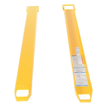 Vestil Fork Extension Standard, 72 L x 4" W, PR FE-4-72