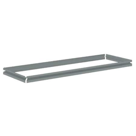 Tennsco Boltless Shelf, 18"D x 42"W x 2"H, Steel ZBES-4218