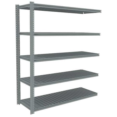 Tennsco Boltless Shelving, 24x84x72in, AdOn ZB7-7224A-5C