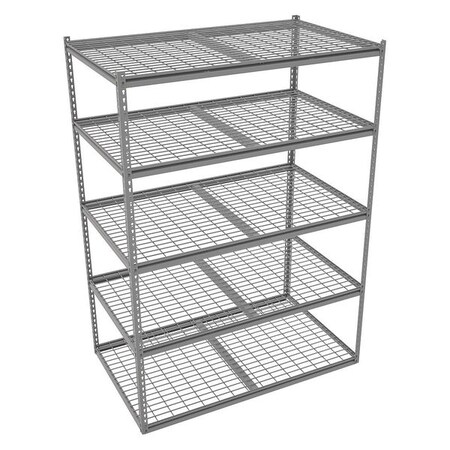 Tennsco Boltless Shelving, 36x84x60in, Strtr ZB7-6036S-5W