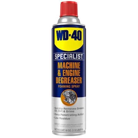 Wd-40 Degreaser, 18 Oz Aerosol Can, Foam 300070