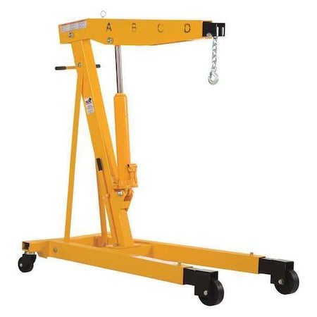 Vestil Engine Hoist Telescopic Legs, 6K, cap EHN-60-T