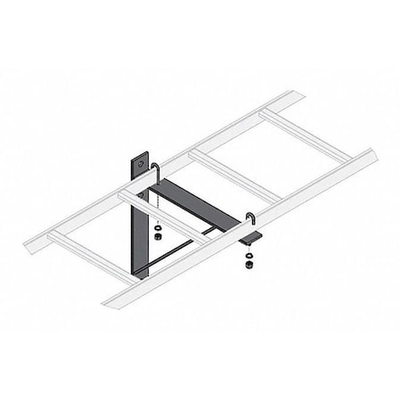 Middle Atlantic Triangle Wall Bracket, 18" Black CLB-TSB