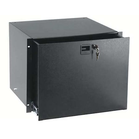 Middle Atlantic File Drawer, W/Lock, 8 Spaces TD8FLK