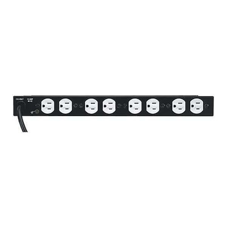 MIDDLE ATLANTIC Rackmount Power Basic, 9 Outlet, 15A PD-915R-PL