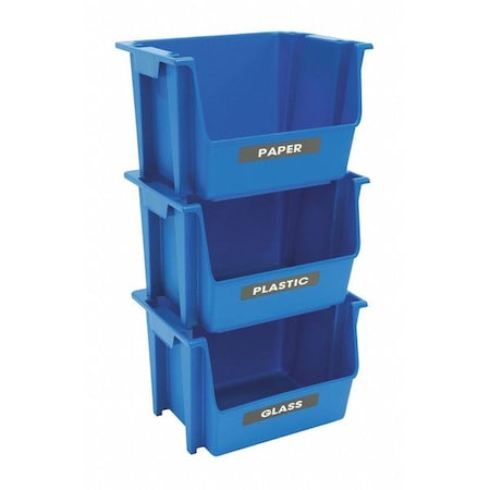 Rubbermaid Recycling Nesting/Stacking Bin SB8028