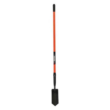 Kenyon Trenching Shovel, 11 ga Tempered Steel Blade, 53 in L Orange 89134