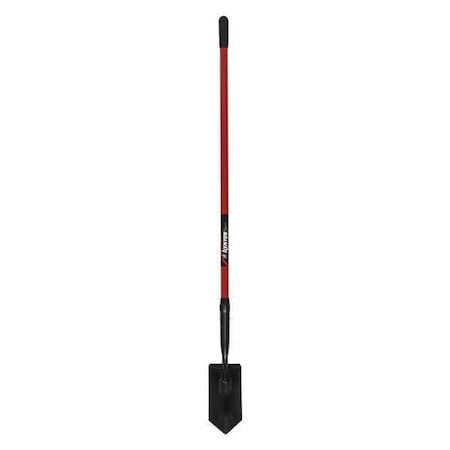 Kenyon Trenching Shovel, 11 ga Steel Blade, 53 in L Red Extended Professional Grade Fiberglass Handle 89135