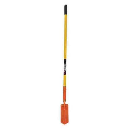 Kenyon Trenching Shovel, 16 ga 48 in L Professional Grade Fiberglass Handle 89234
