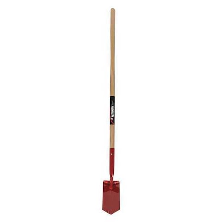 Kenyon Trenching V Shovel, 14 ga Tempered Steel Blade, 48 in L Natural Hardwood Handle 89225