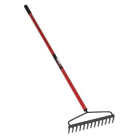 Kenyon 14 in Bow Rake, 13 Tines, 60 in L Powder Coated Aluminum Handle 42600