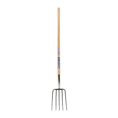 Seymour Midwest 5-tine Manure Fork with 54"L Hardwood Handle 49277