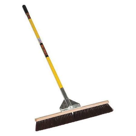 Structron Broom, 36", 60" Yellow Handle 82736