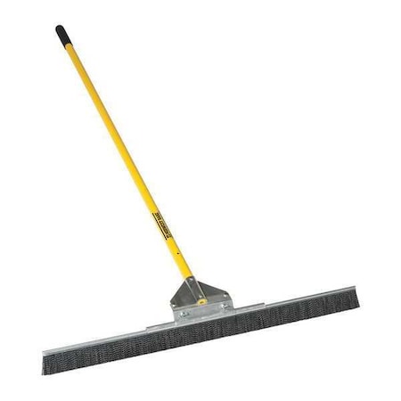 Midwest Rake Sealing Brush, 36", 66" Yellow Handle 77036
