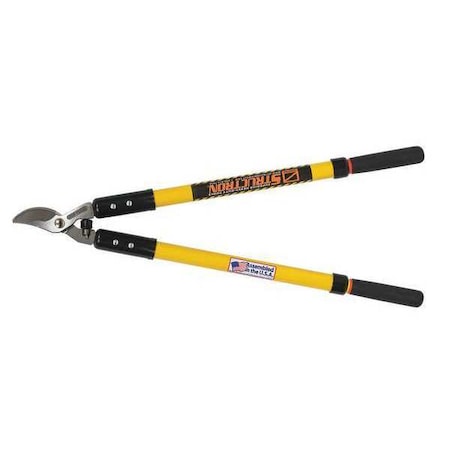 Structron Lopper, Bypass Blade, Steel 1-1/2 in L Blade, Fiberglass Handle, 30 in Tool L 41467