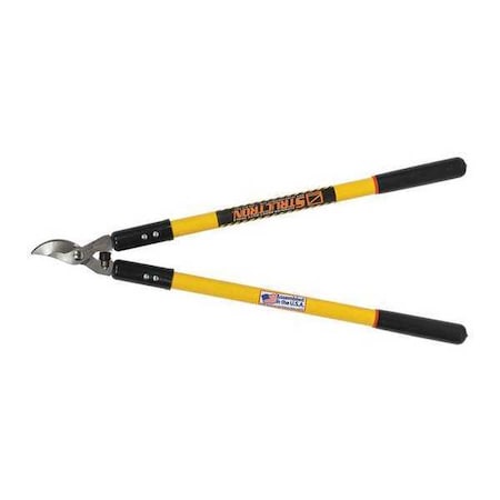 Structron Lopper, Bypass Blade, Steel 1-1/2 in L Blade, Fiberglass Handle, 24 in Tool L 41465