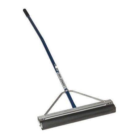 Midwest Rake Roller Squeegee, 24", 60" Blue Handle 70924