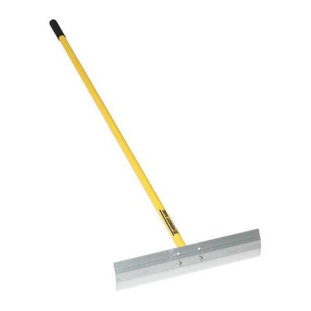 Midwest Rake S550 Professional Placer Concrete Tool with 20" x 4" Aluminum Head (Various Size and Style)