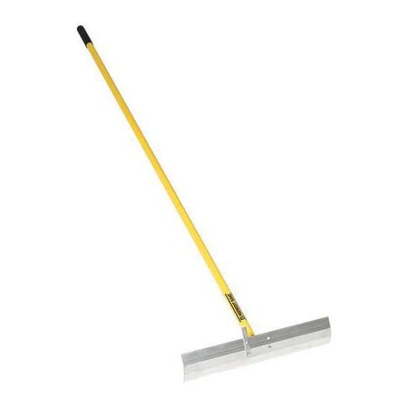 Midwest Rake 73123 S550 Professional Placer Concrete Tool with 20" x 4" Aluminum Head, 82" Aluminum Handle
