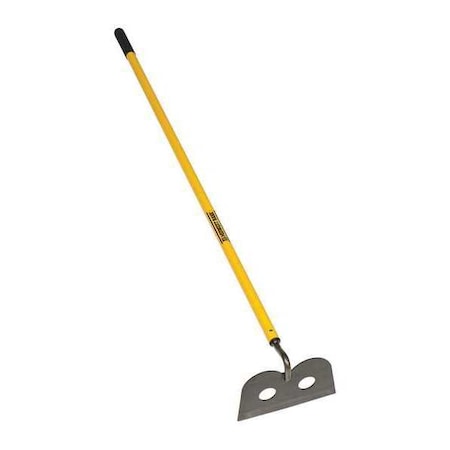 Midwest Rake Mortar Hoe, 10", 60" Red Alum Handle 42430