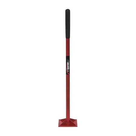 SEYMOUR MIDWEST Tamp, 8"x8", 3/8" Plate, 48" Handle 85008GRA