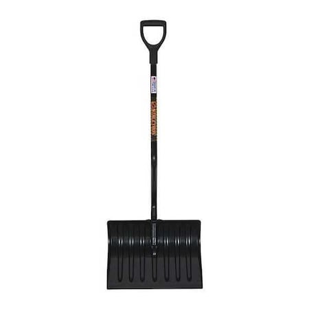 Structron Egonomic Snow Scoop, Bent Steel DHandle 96827