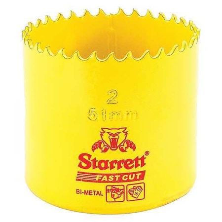 Starrett Bi-Metal Fast Cut Hole Saw 2" (51mm) FCH0200-G