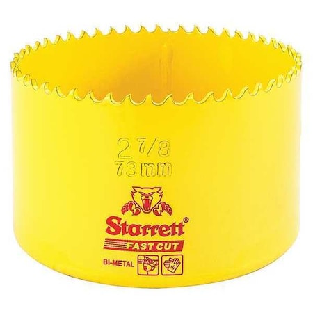 Starrett Bi-Metal Fast Cut Hole Saw 2-7/8" (73mm) FCH0278-G