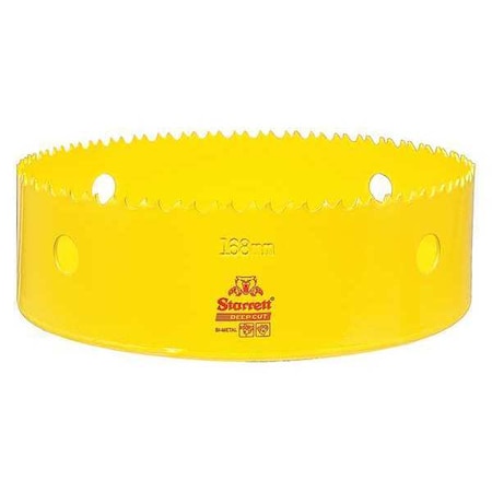 Starrett Bi-Metal Fast Cut Hole Saw 168mm DCH168M-G