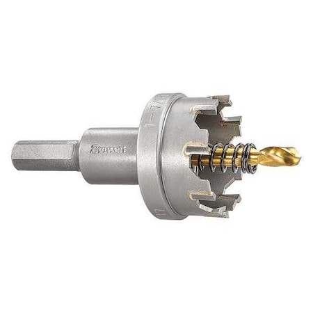 Starrett Carbide Tipped Hole Saw, 1-7/16", 37mm SM37